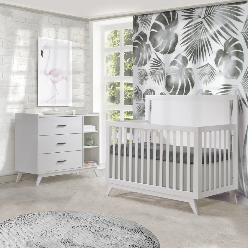 Tulip Sissi Convertible Crib & Dresser Combo Sets