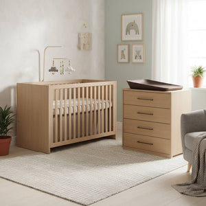 Tulip Contempo Classic Crib & 4-Drawer Dresser Set