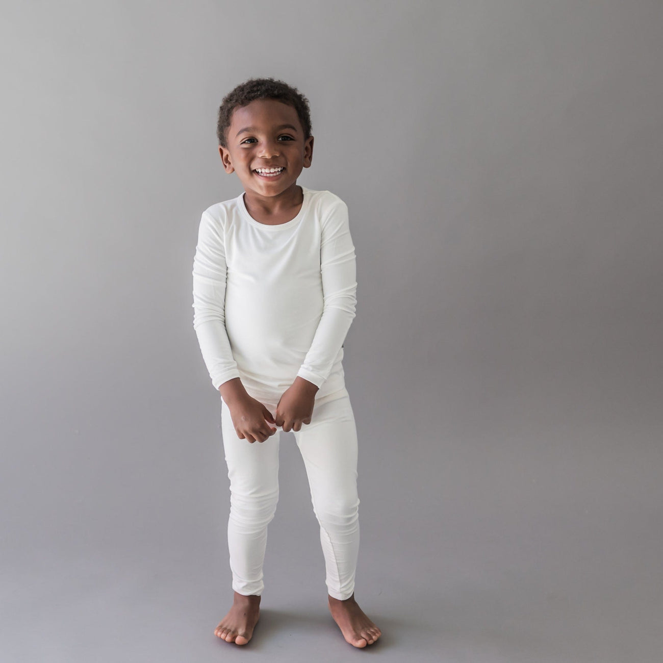 Kyte Baby Toddler Long Sleeve Pyjamas in Cloud