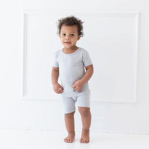Kyte Baby Toddler Short Sleeve Pajamas Storm