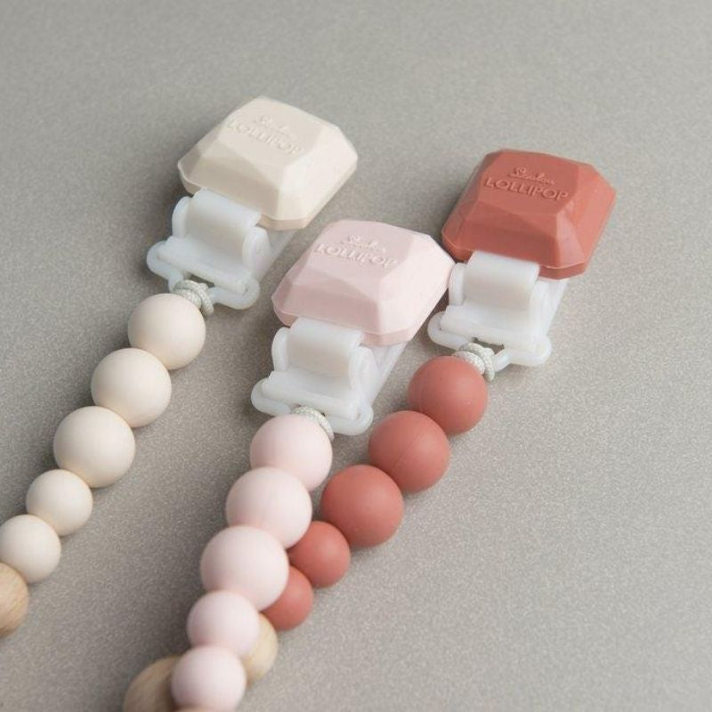 Loulou Lollipop Colour Pop Pacifier Clips
