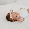 Copper Pearl Bow Tie Nylon Bow