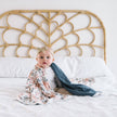 Copper Pearl 3 Layer Stretchy Quilt
