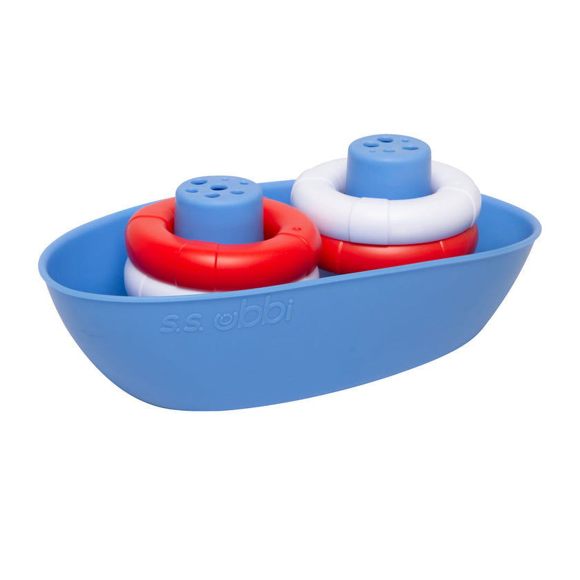 Ubbi Boat & Buoy Bath Toy