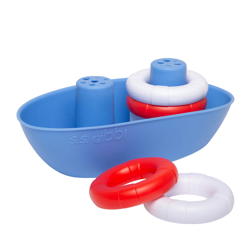 Ubbi Boat & Buoy Bath Toy