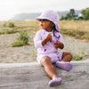 Jan & Jul 1-Piece UV Swimsuit Lavender Ice Cream