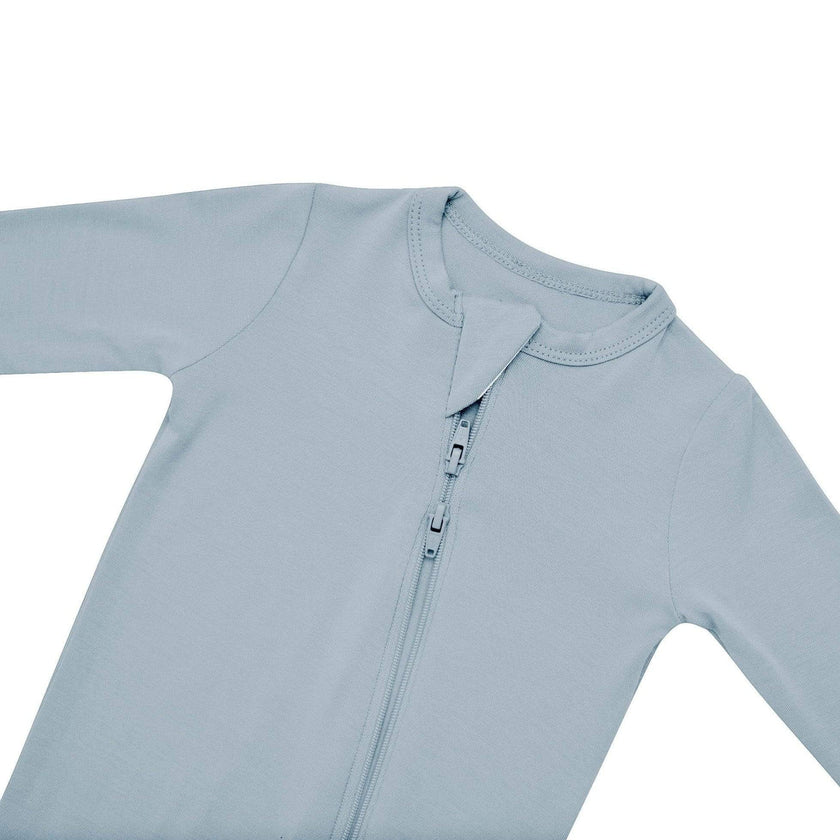 Kyte Baby Zippered Footie in Fog