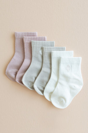 Kyte Baby Crew Socks 3-Pack
