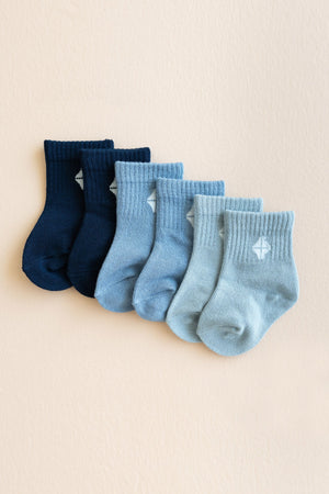 Kyte Baby Crew Socks 3-Pack