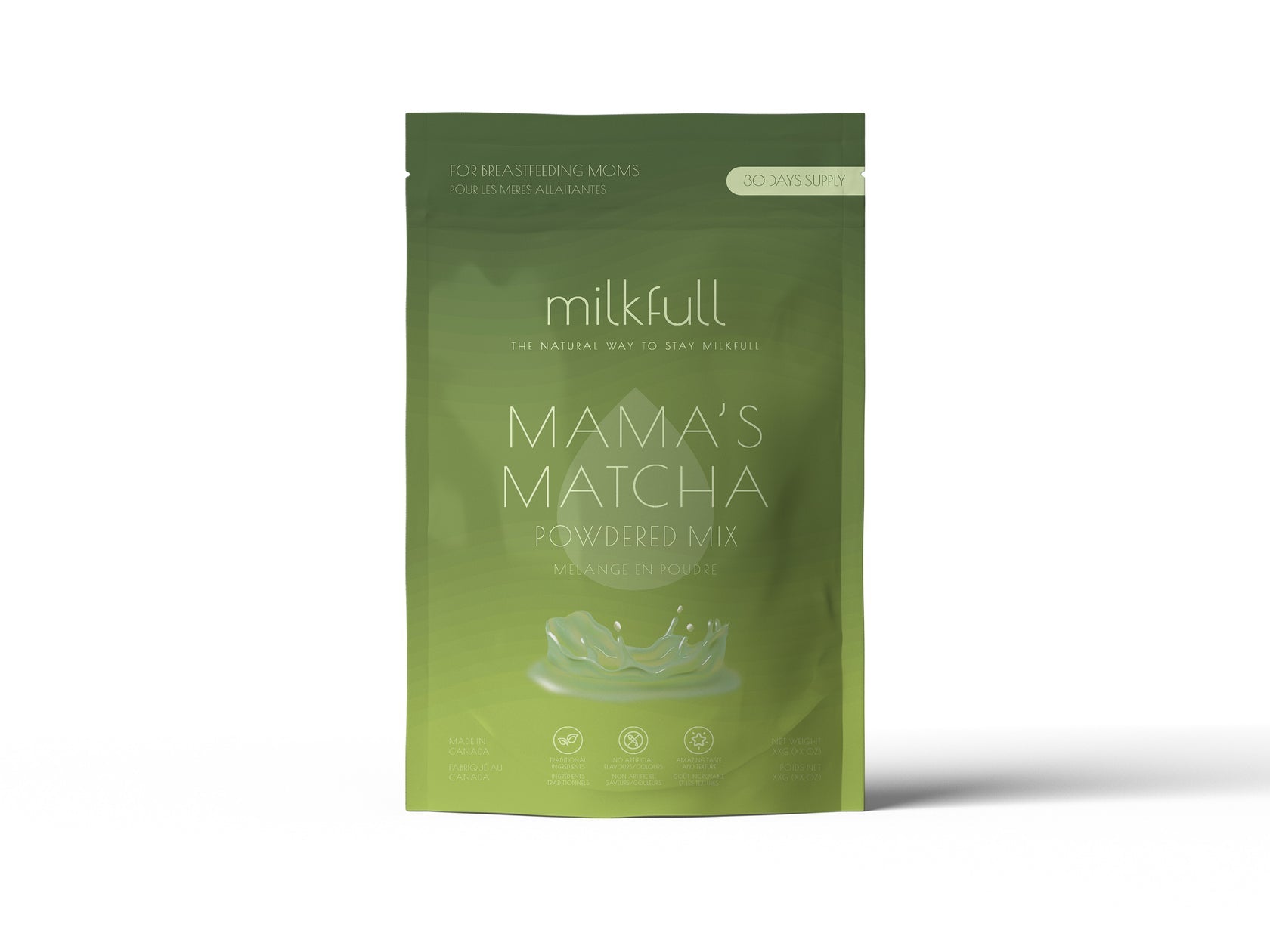 MilkFull Premium Mama Matcha Latte Mix