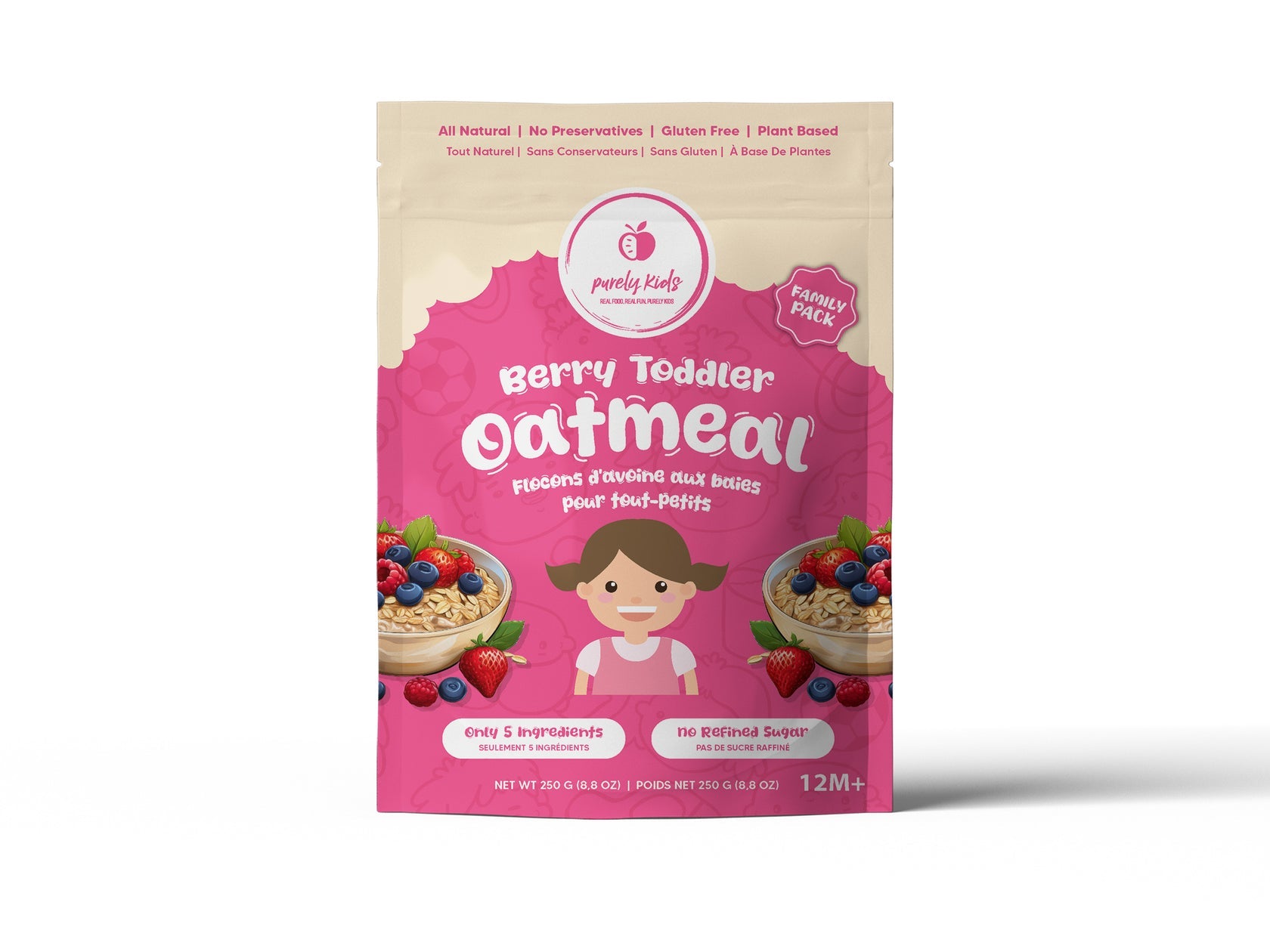 Purely Kids Toddler Oatmeal