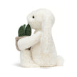 Jellycat Cream Bunny With Plant