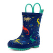 Jan & Jul Puddle-Dry Rain Boots Space Dinos