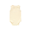 Ba.be.O Pointelle Tank Romper Buttercream Yellow