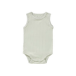 Ba.be.O Pointelle Tank Romper Sage