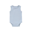 Ba.be.O Pointelle Tank Romper Blue