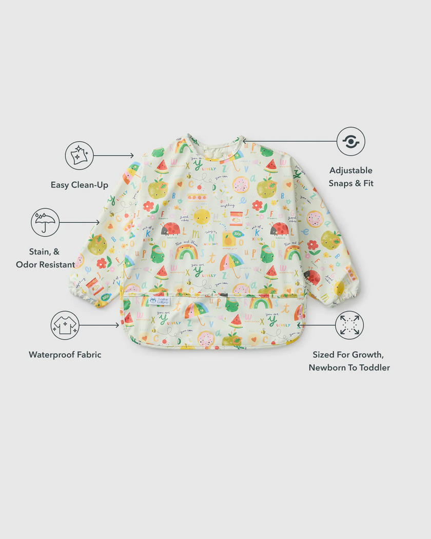 Loulou Lollipop Long Sleeve Bib