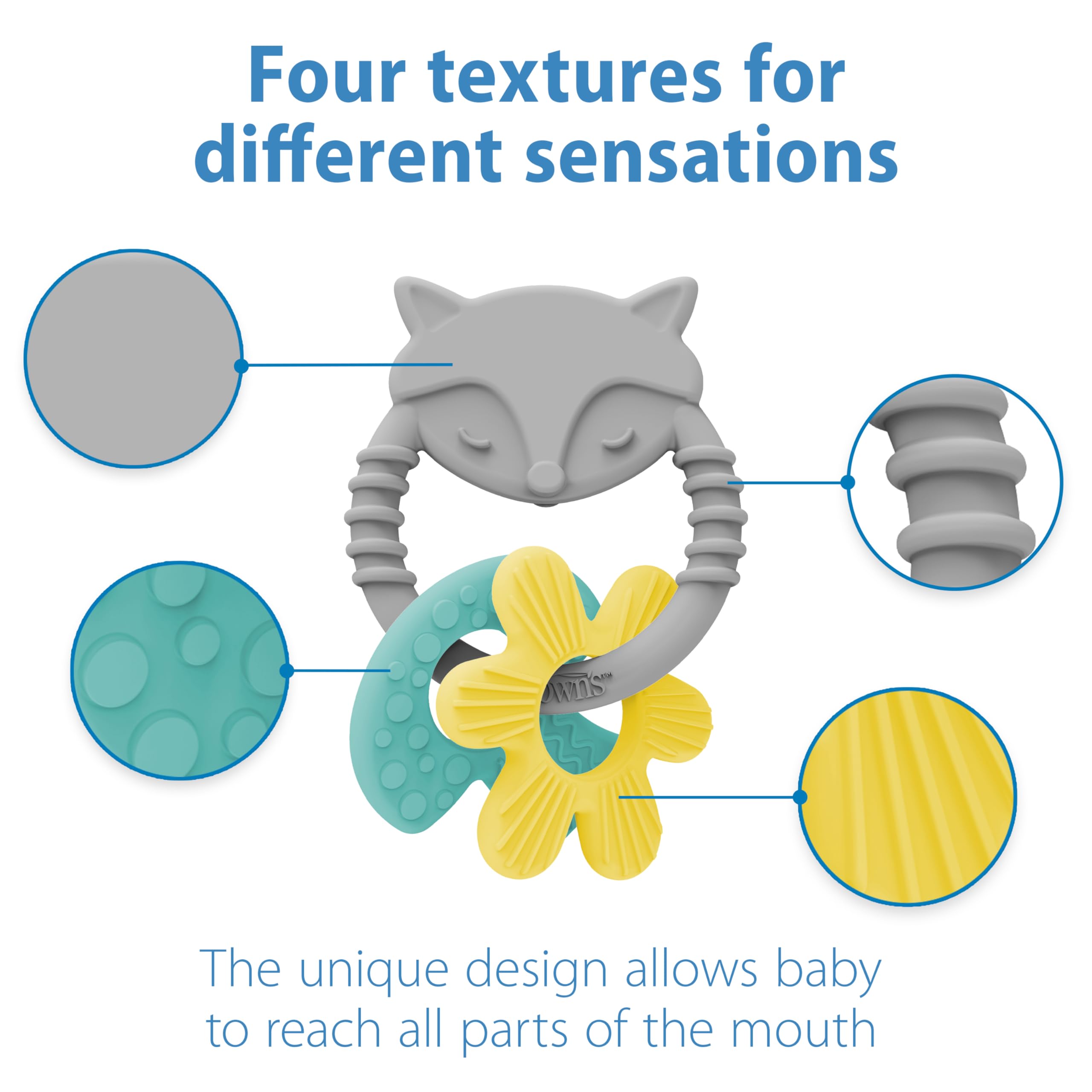 Dr. Brown’s Learning Loop Teether Fox
