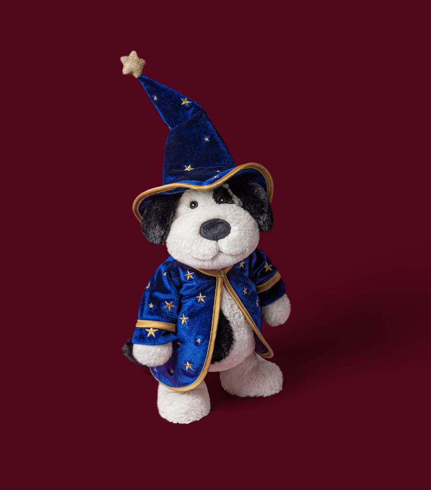 Jellycat Ruffety Puppy Wizard Outfit