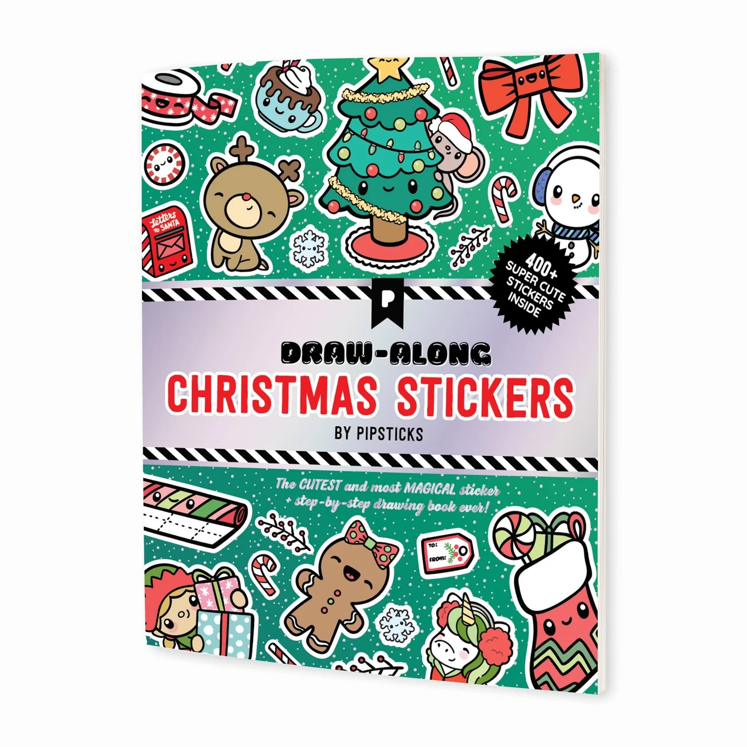 Pipsticks Draw Along Christmas Sticker Book