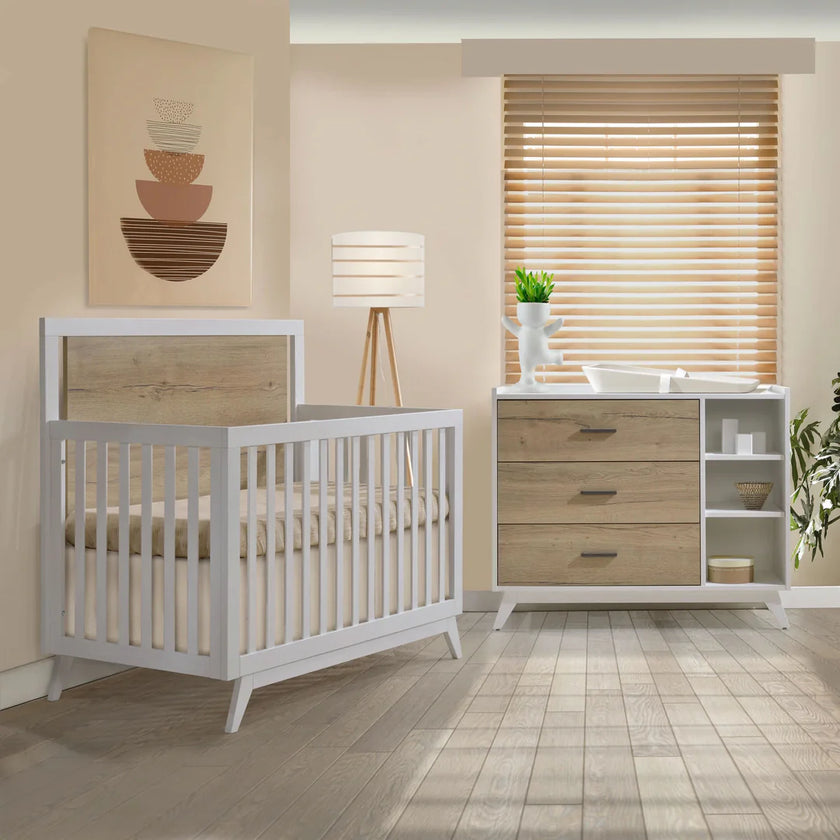 Tulip Sissi Convertible Crib & Dresser Combo Sets