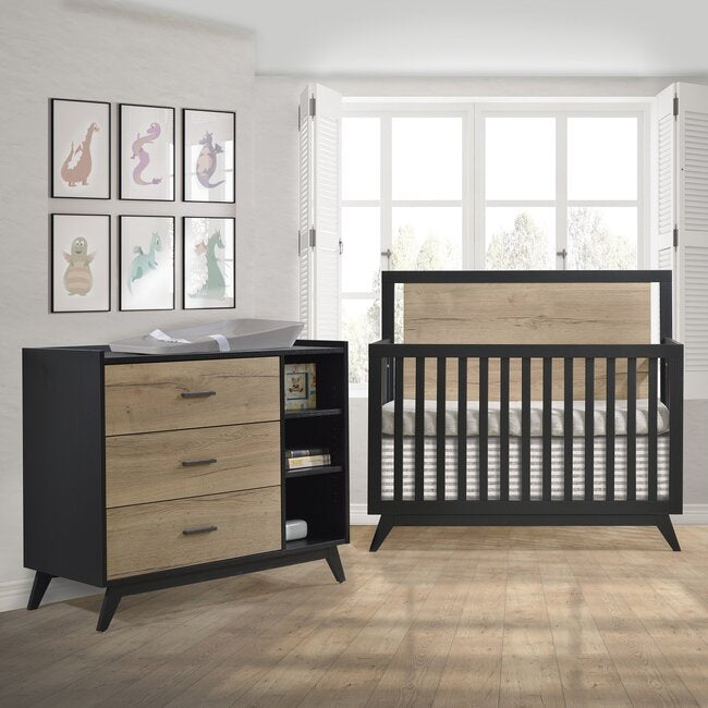 Tulip Sissi Convertible Crib & Dresser Combo Sets