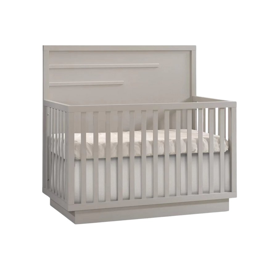 Natart Como 4-in1 Convertible Crib With Horizonal Molding