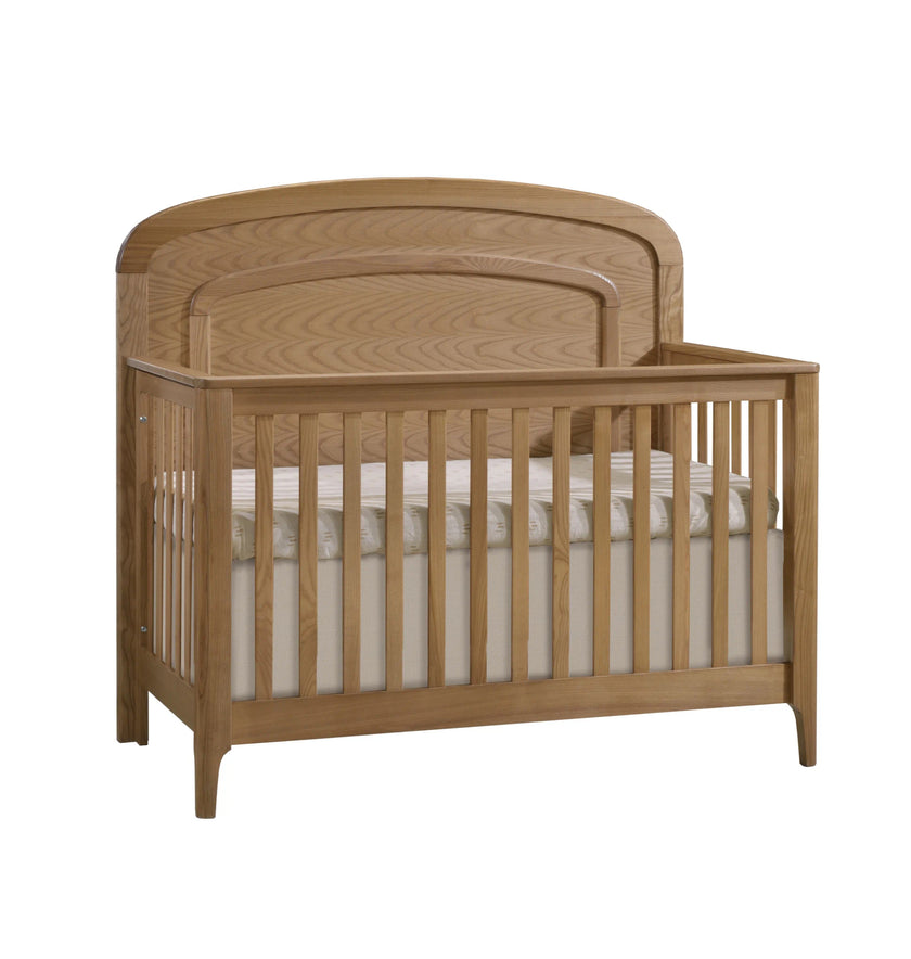 Natart Palo Convertible Crib with Arched Molding
