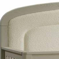 Natart Palo Convertible Crib with Upholstered Panel