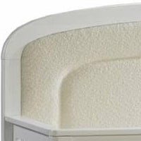 Natart Palo Convertible Crib with Upholstered Panel