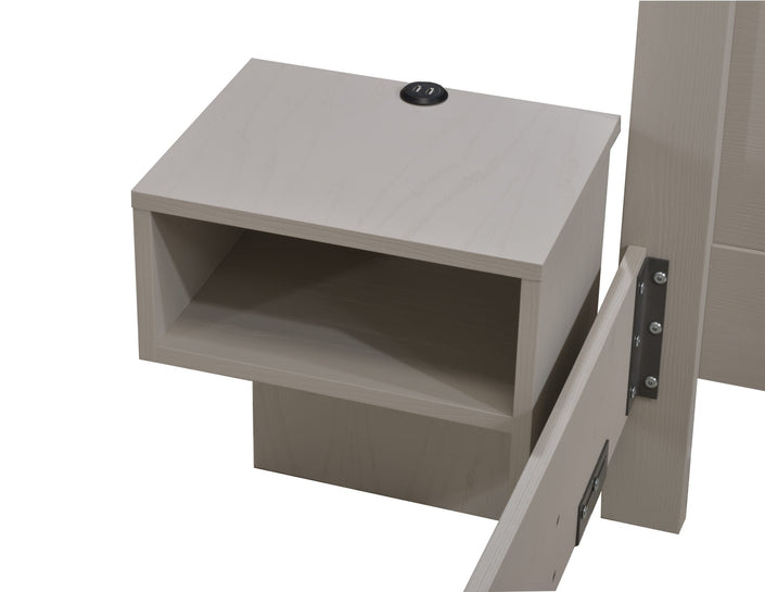 Natart Media Night Table