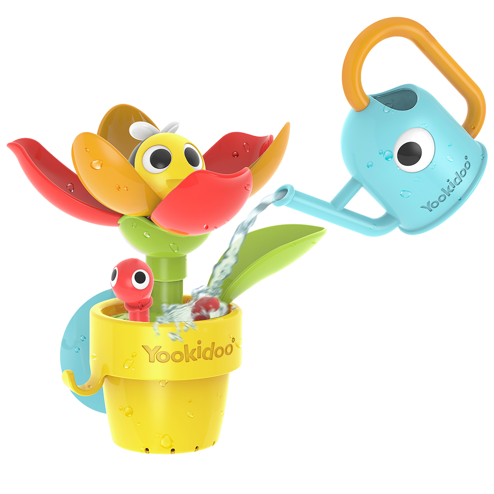 Yookidoo Peek-A-Bee Flower Tub