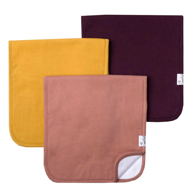 Copper Pearl Burp Cloths (3 Pack)