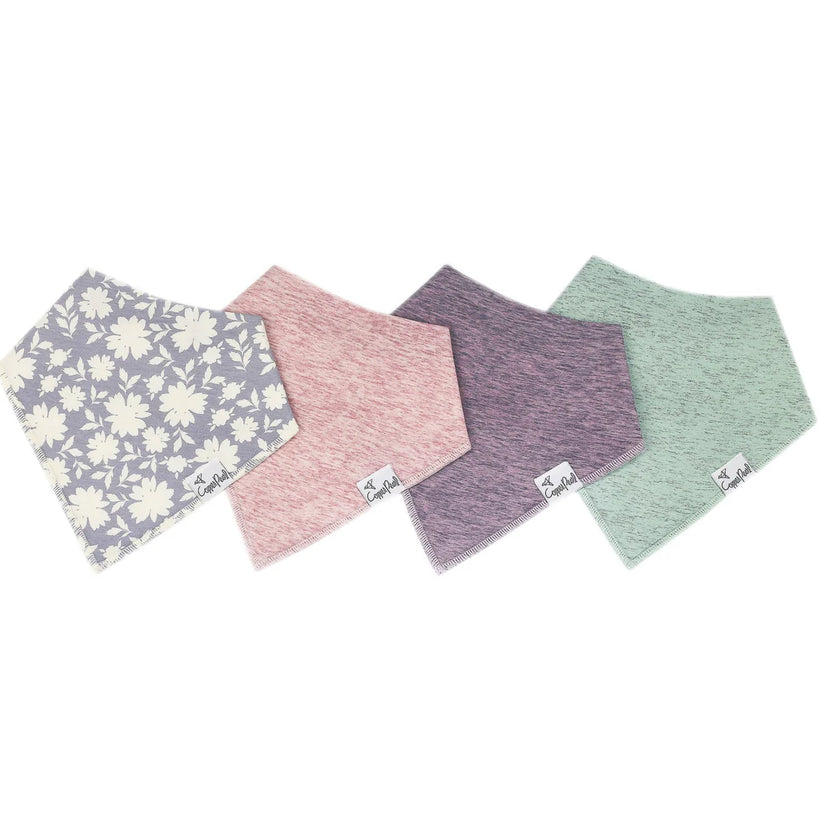 Copper Pearl Bandana Bibs (4 Pack)