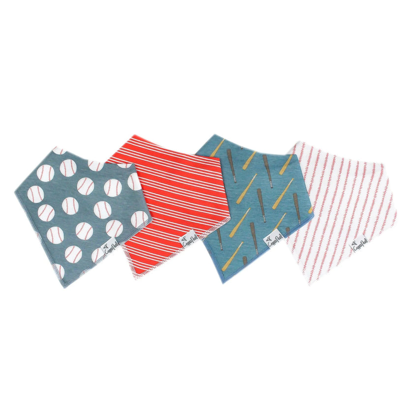 Copper Pearl Bandana Bibs (4 Pack)