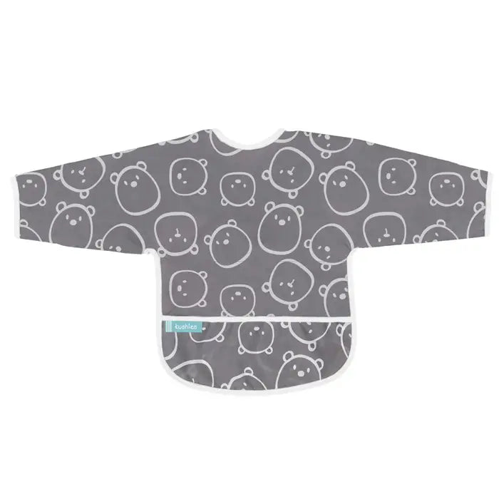 Kushies Cleanbib with Sleeves (6-12 months)