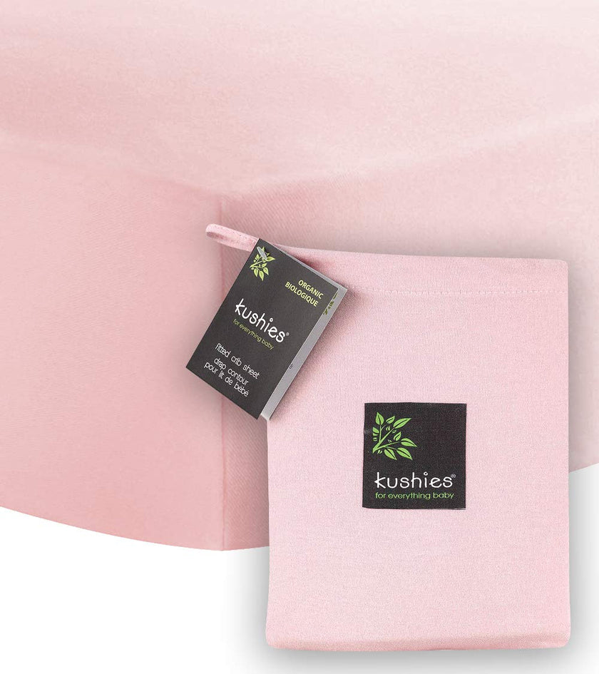 Kushies Organic Jersey Crib Sheets