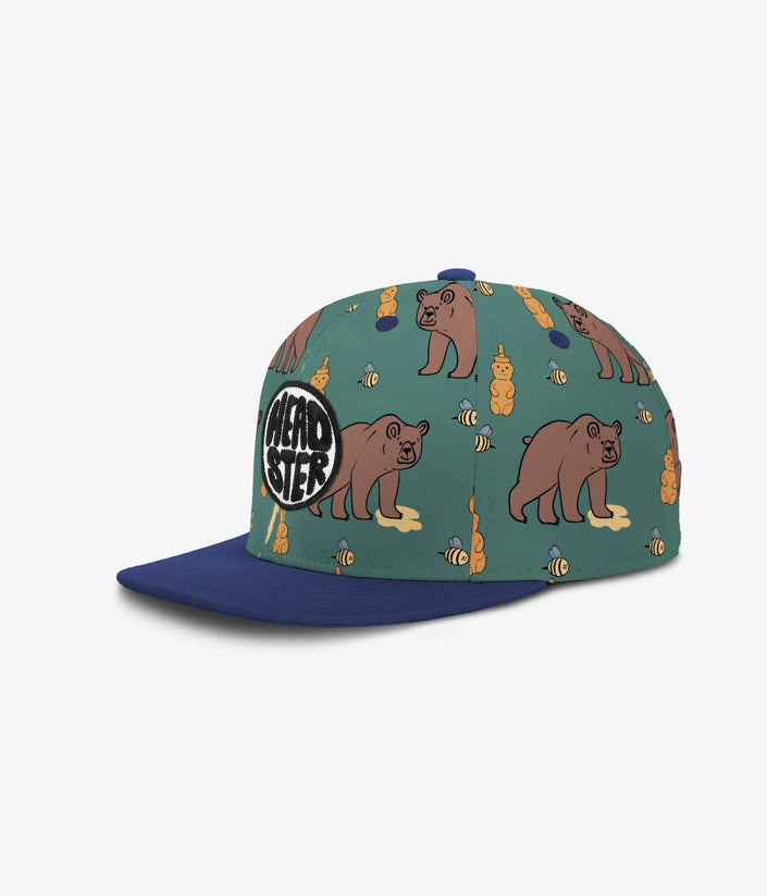 Headster SnapBack Hat Honey Bear