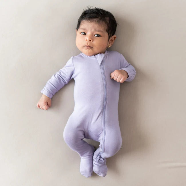 Kyte Baby Zippered Footie Taro