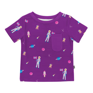 Kyte Baby Toddler Crewneck Tee Barbie Astronaut