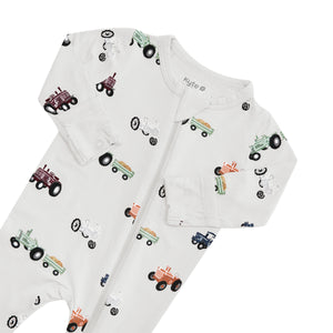 Kyte Baby Zippered Footie Tractor