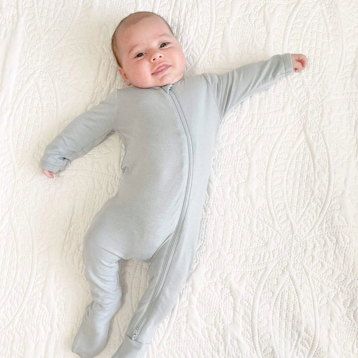 Kyte Baby Zippered Footie Storm