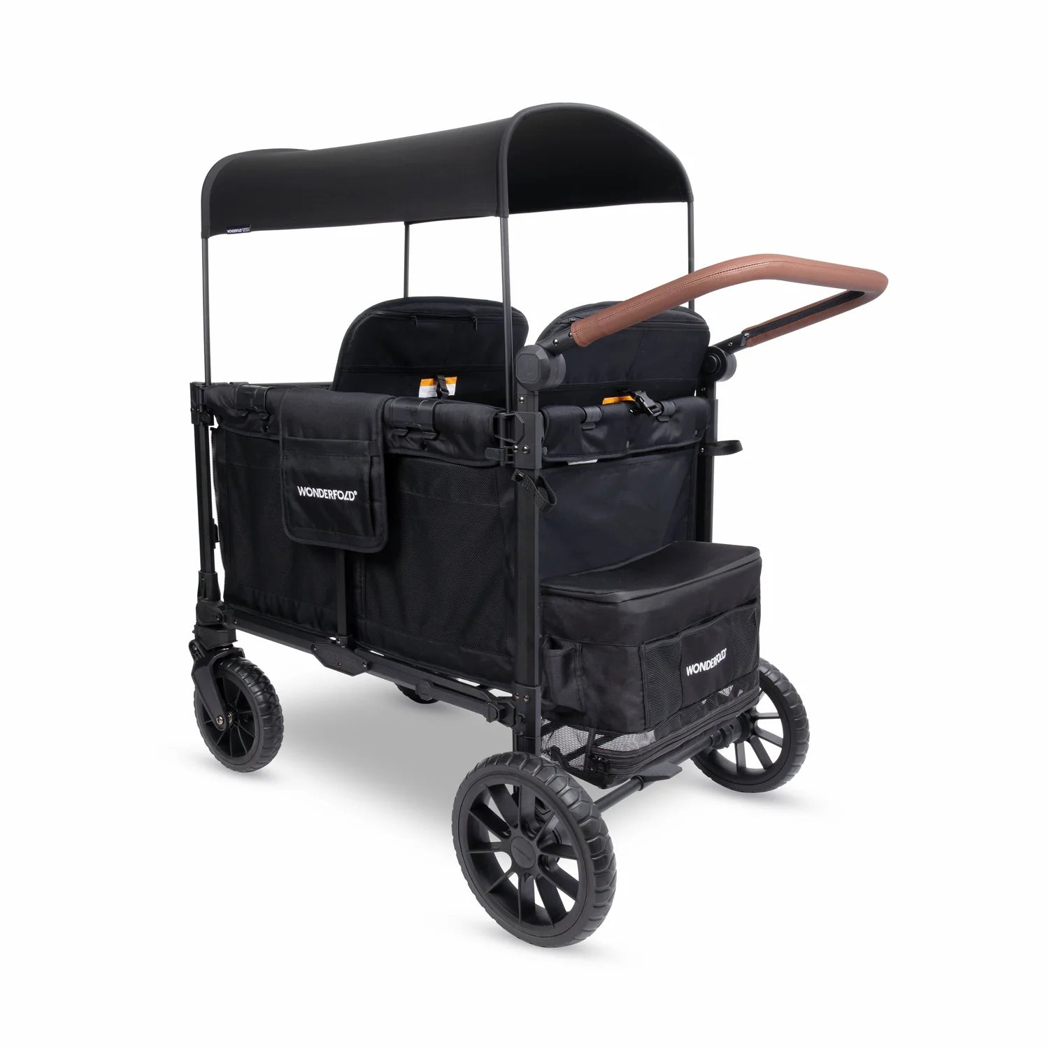 Wonderfold W4 Luxe PRO Quad Stroller Wagon