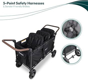 Wonderfold W6 Luxe PRO Stroller Wagon