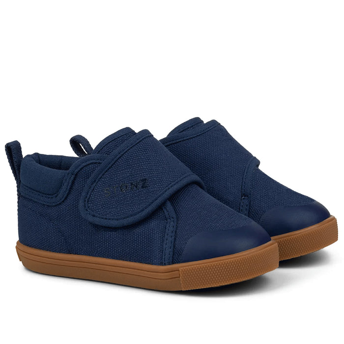 Stonz Cruiser Natural Toddler Shoes - Navy