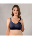 Bravado Silk Seamless Nursing Bra Navy