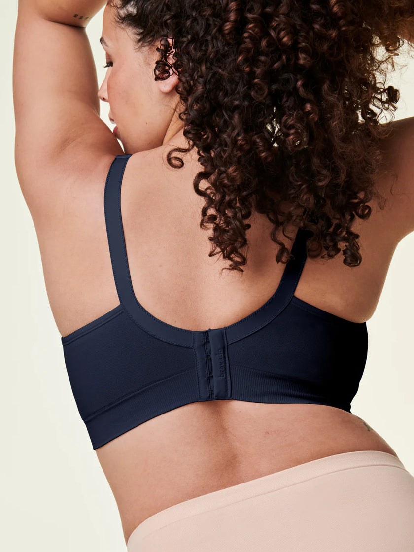 Bravado Silk Seamless Nursing Bra Navy