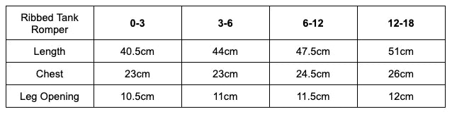 Ba.be.O Ribbed Tank Romper Light Sage