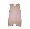 Ba.be.O Ribbed Tank Romper Vintage Mauve