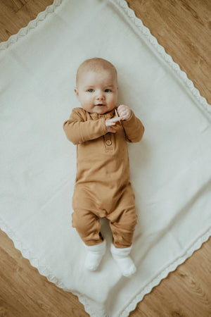 Ba.be.O One Piece Suit Caramel